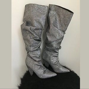 CAPE ROBBIN glitter boots SIZE6
